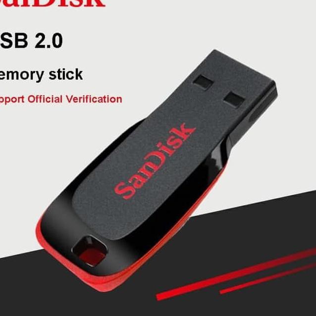 Usb Sandisk 16gb Cruzer Blade Cz50 16gb