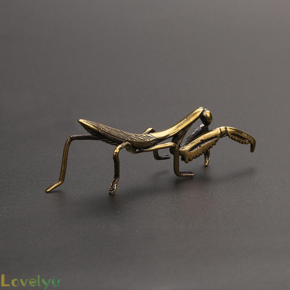 Mô hình chú bọ ngựa thiết kế mini bằng đồng thau trang trí nhà cửa văn phòng sang trọng