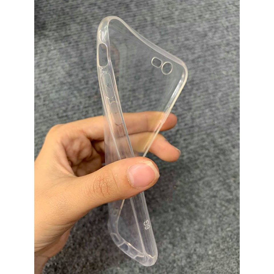 Ốp lưng ip silicon trong loại đầy dặn