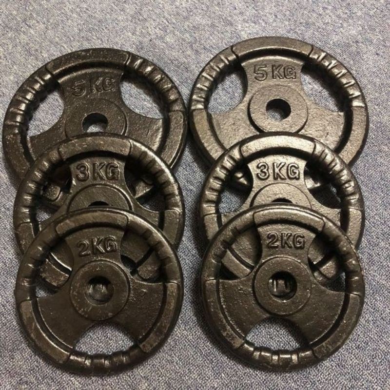 Tạ gang 1 cục 1kg,2kg