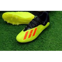 giày đá bóng predator 18+ đinh FG đỏ trắng không dây / giày đá banh cao cổ predator 18.1 đinh FG .