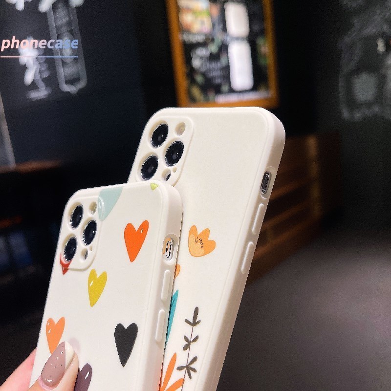 Ốp Điện Thoại Họa Tiết Lá Cây Cho Realme C21Y C25 C21 C20 C15 C12 C11 2021 5 5S 5i 6i C25S C20A C25Y C17 7i C1 C2 C3 C3i realme Narzo 20 10 10A 20A 30A
