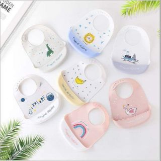 Yếm máng silicone cho bé
