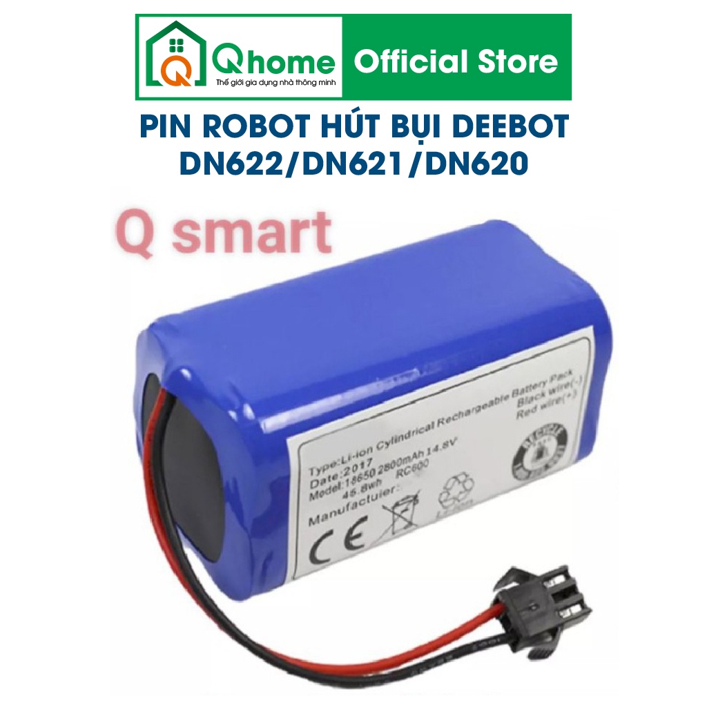 Pin robot hút bụi Ecovacs Deebot DN622/ DN621/ DN620