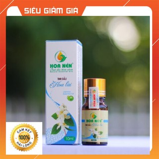 Tinh dầu Hoa Lài 10ml khử mùi, tạo hương thơm, thư giãn, ngủ ngon