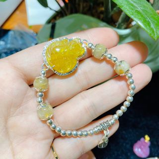 VÒNG TAY HỒ LY TÓC VÀNG BẠC TA