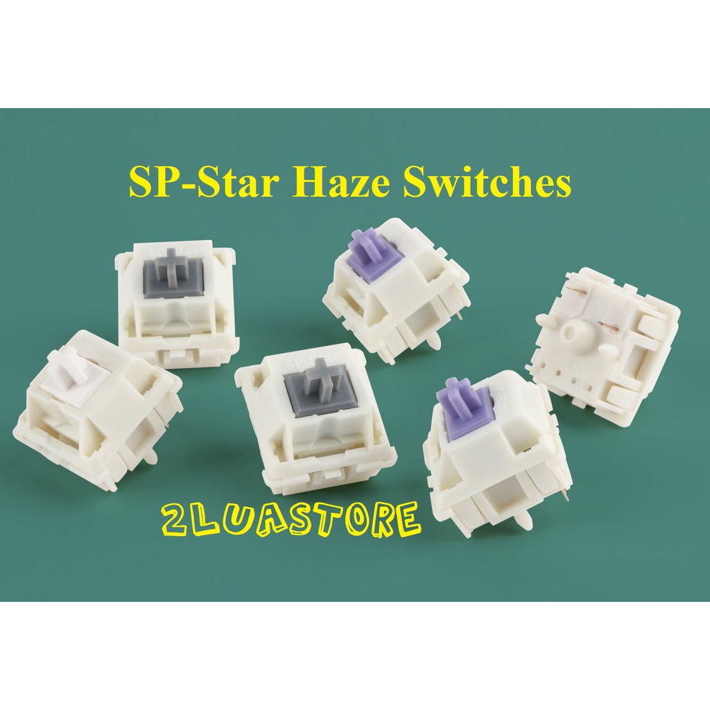 Switch SP-Star Polaris (Haze) Purple | Grey | White | Yanyu | Red-Blue | Duck thay thế cho bàn phím cơ - 5 pin