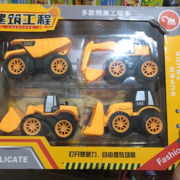 Combo đủ bộ đồ chơi công trường thích hợp cho trẻ nhỏ