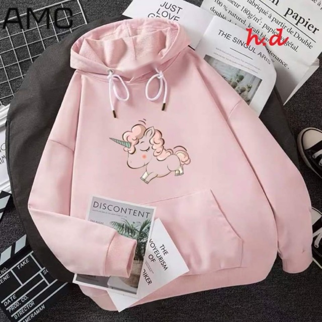 Áo hoodie ngựa sừng xanh HĐ11