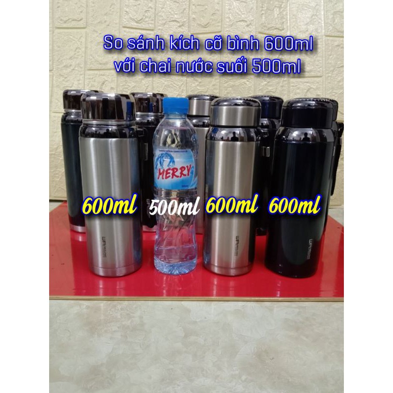 Bình giữ nhiệt 600ml 780ml 800ml nắp titan Baol Beigu giữ nhiệt nóng và lạnh