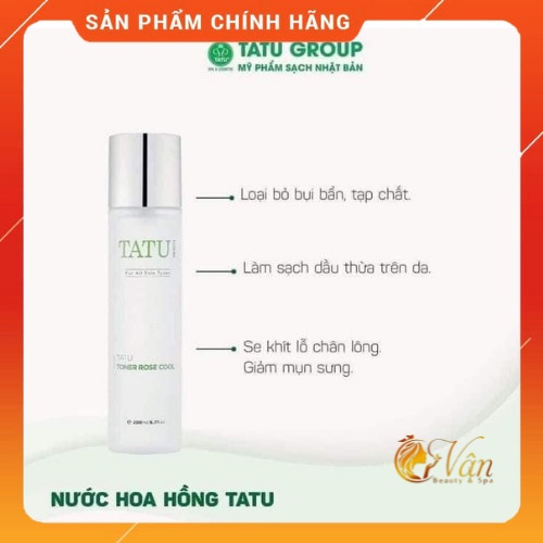 Toner- Nước hoa hông- Mỹ phẩm sạch Tatu | BigBuy360 - bigbuy360.vn