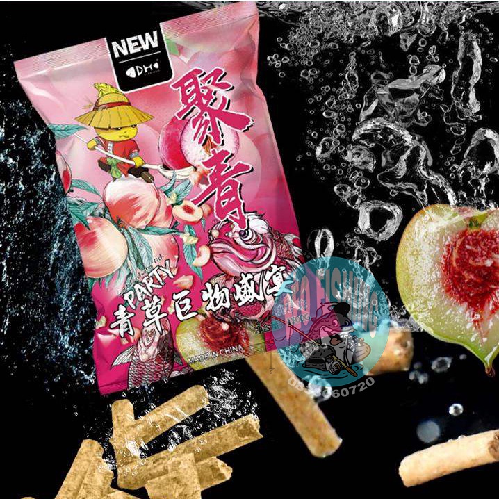 HẠT XẢ DAHE VỊ ĐÀO, DỨA chuyên câu Trắm Đen, Trắm Cỏ, Chép
