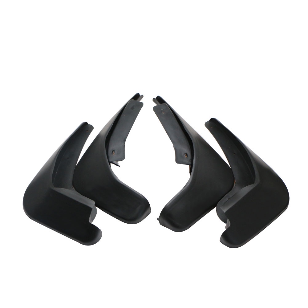 FENDER Set 4 Tấm Chắn Bùn Bằng Nhựa ABS Dành Cho Ô Tô Ford Fiesta 2009-2013