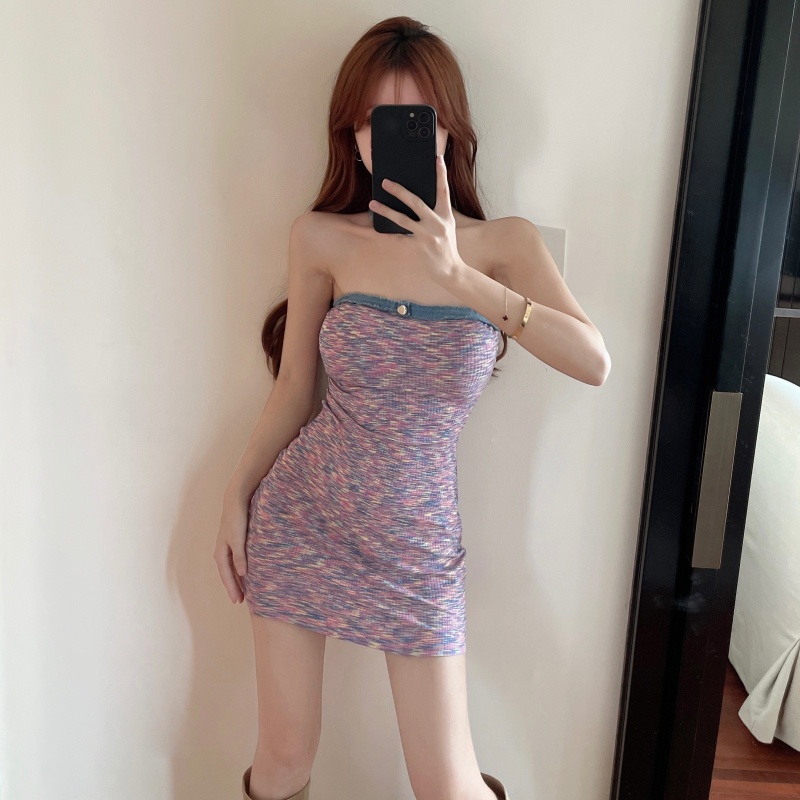 Đầm Ống Ngắn Thiết Kế Quyến Rũ Cho Nữ