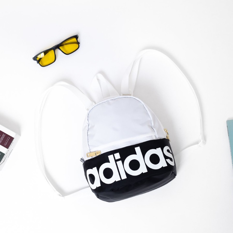 Balo Mini Adidas B194 Linear Mini Backpack White CM5561 Full Tag Code