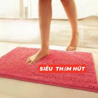 Giảm giá Thảm chùi chân sợi san hô siêu thấm Thái Lan chất cottong 35* 50 cm