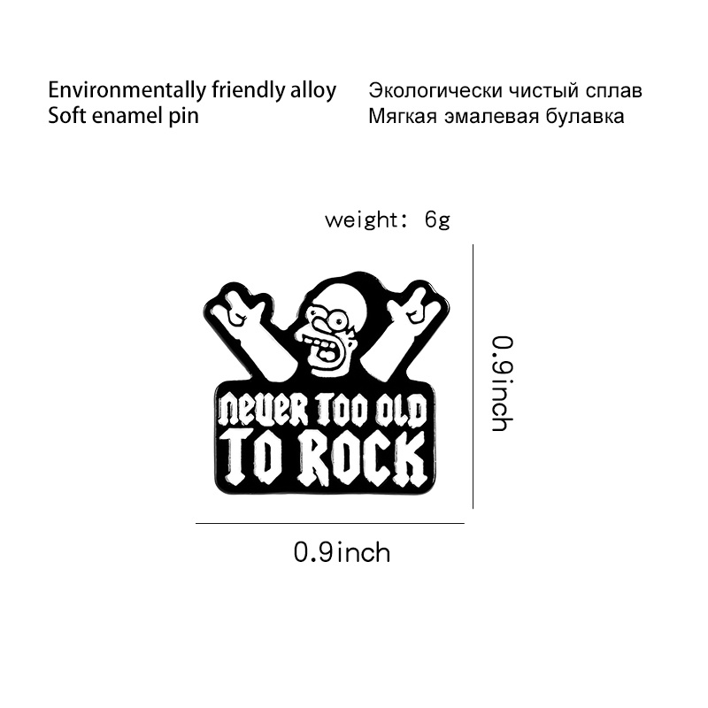 Ghim Cài Áo Hình Nhân Vật Hoạt Hình Vui Nhộn