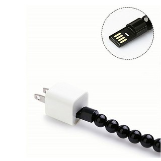 Dây cáp sạc dạng vòng tay chuỗi hạt cho iPhone Type C Micro USB Android