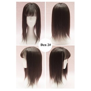TÓC GIẢ MÁI HÓI NỮ 35CM RÃNH DA ĐẦU 5CM