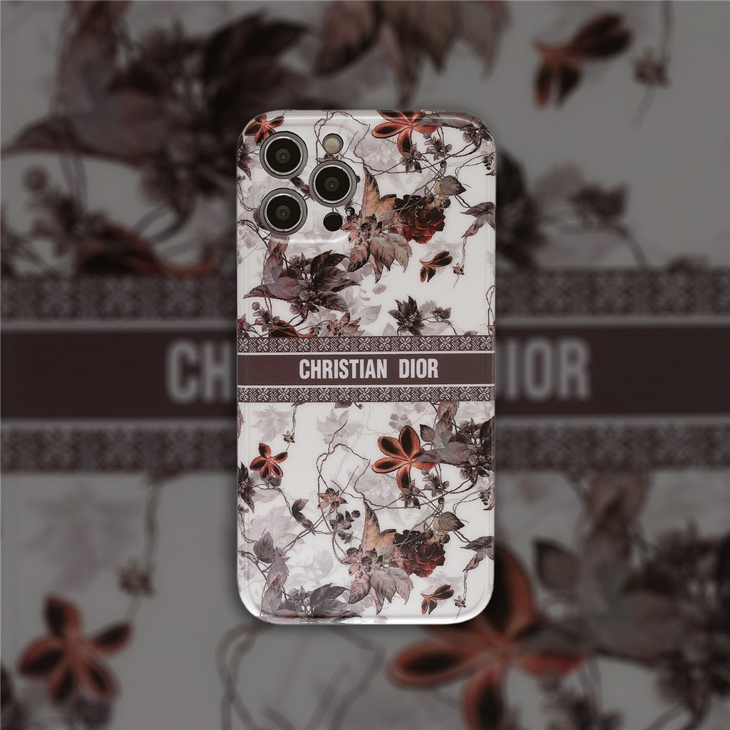 Ốp Điện Thoại Nhựa Mềm Họa Tiết Chiếc Lá Kiểu retro d10r Cho iphone15 14 13 12 mini 11 pro max 6 / 6s 7 / 8plus se2 x / xs xr xsmax #HG3572