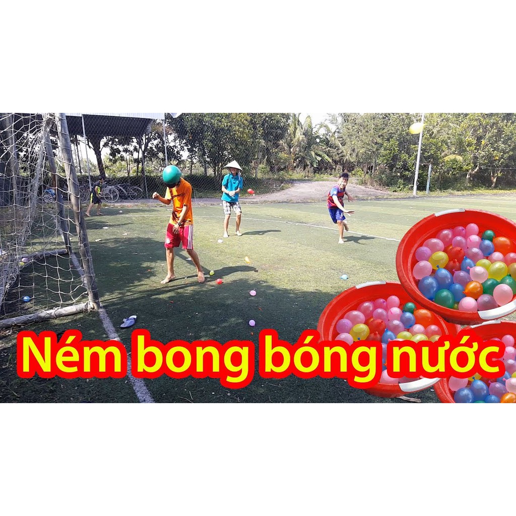 Bóng chùm nước bộ 111 quả bóng có vòi bơm + đặc biệt có thêm vòi chuyển đầu bơm