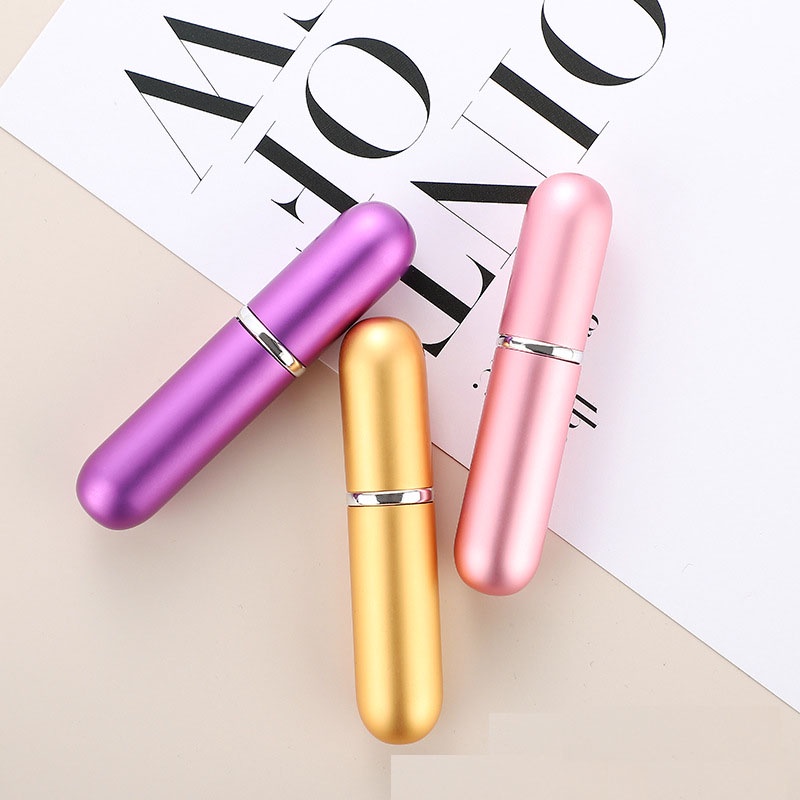 Chai chiết nước hoa kim loại 5ml nhiều màu sắc