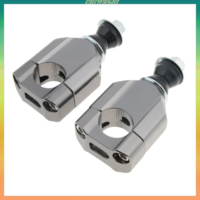 Bộ 2 kẹp gắn tay lái xe mô tô 28MM 1 1/8  chất lượng cao