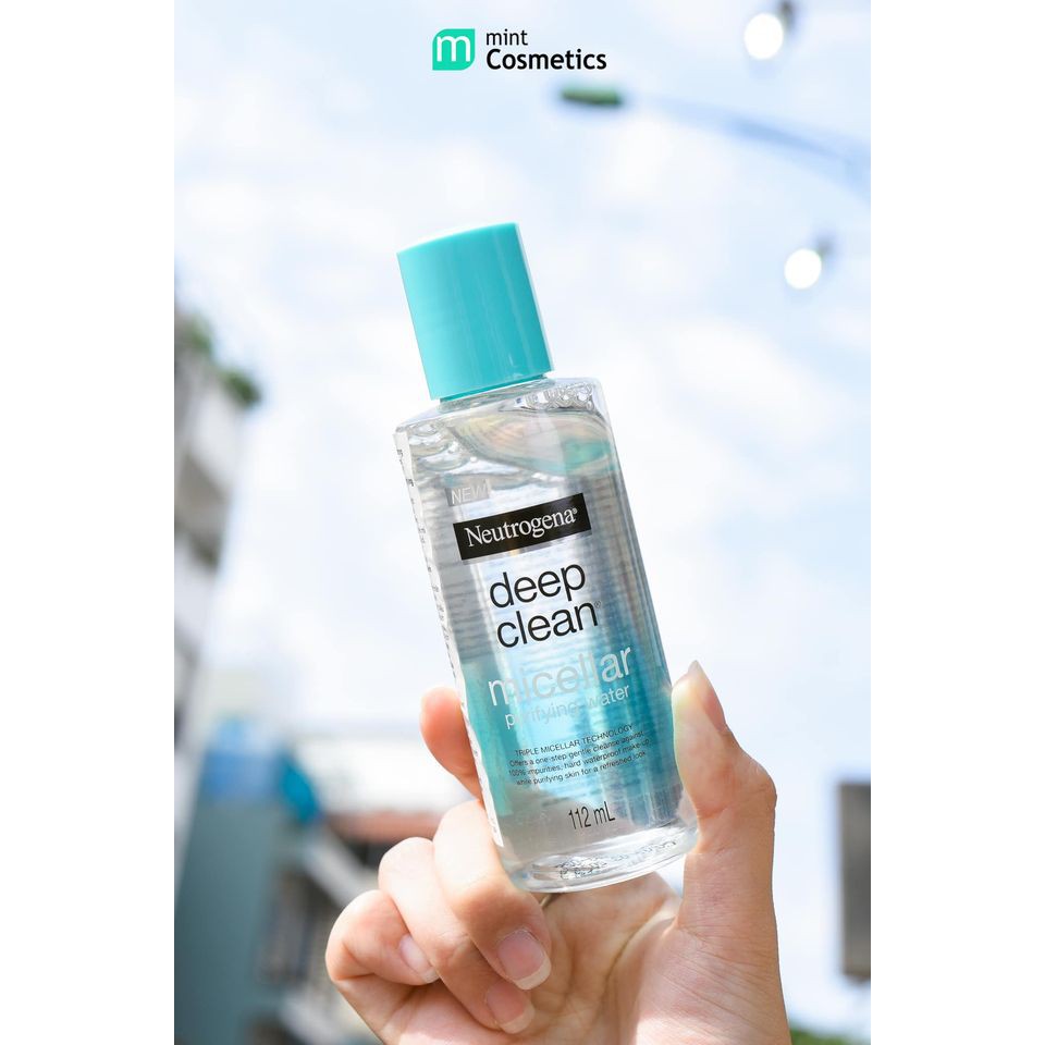 Tẩy Trang Neutrogena Deep Clean Micellar Purifying Water 112ml | BigBuy360 - bigbuy360.vn