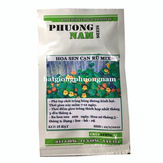 Hạt giống hoa Sen Cạn