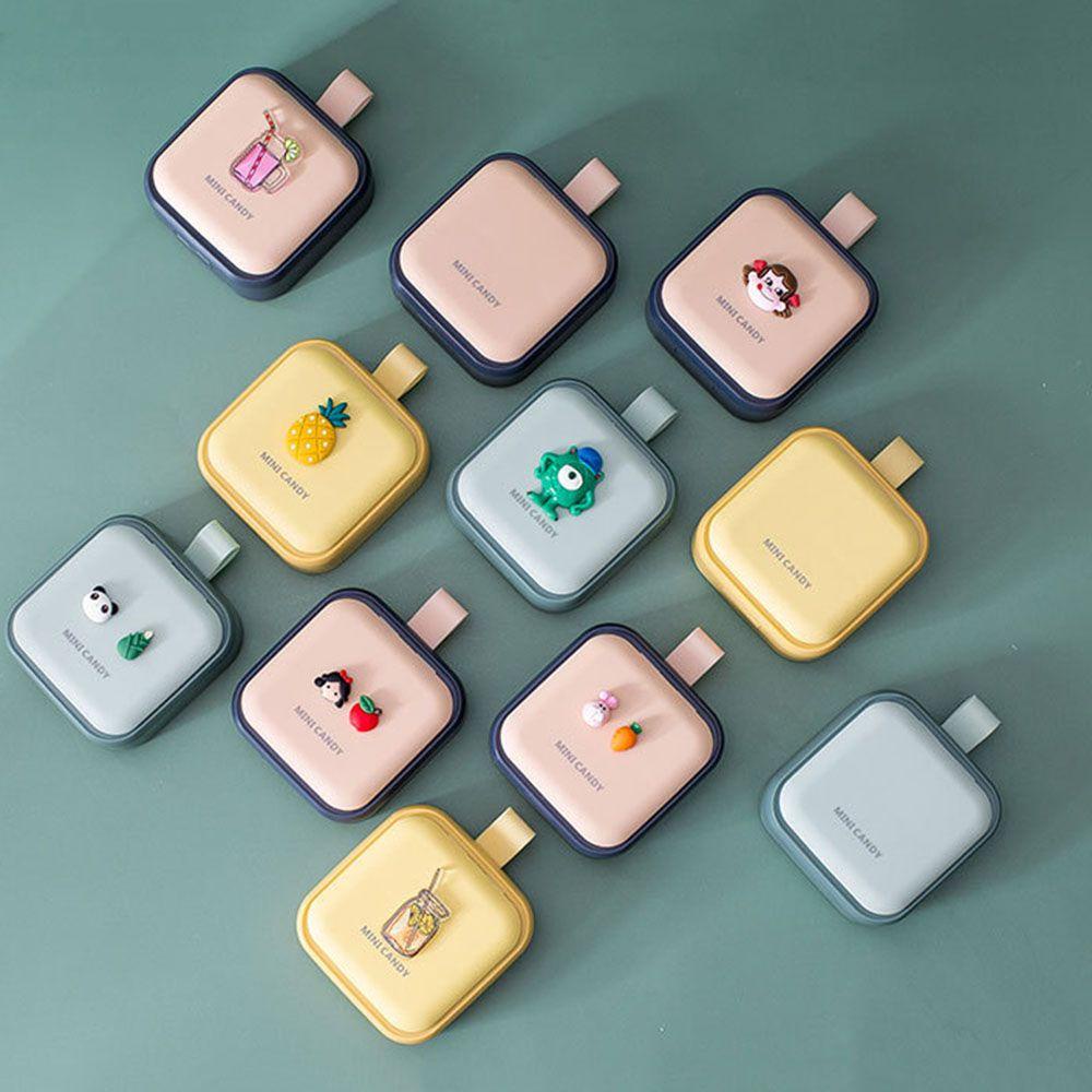 SOMEDAYZL Hộp Đựng Thuốc Cỡ Lớn Thiết Kế Dễ Thương Tiện Dụng Mang Theo Du Lịch