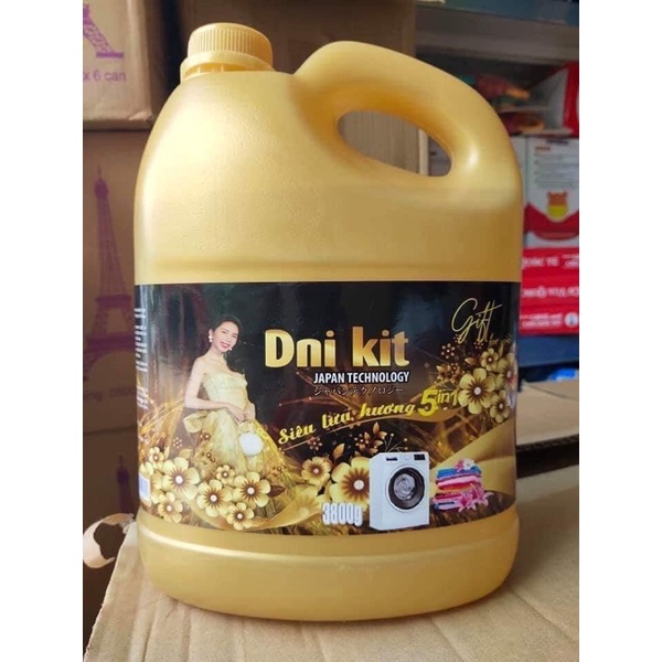 Nước Giặt Xả Hương Comfort Dni Kit Công Nghệ Thái Lan can 3800ml