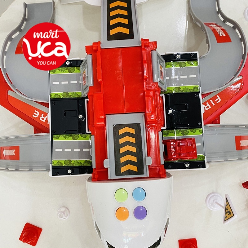 Đồ Chơi Máy Bay Trẻ Em Cỡ Lớn, Hiệu Ứng Âm Thanh, Ánh Sáng, Biến Dạng Đa Chức Năng, Chạy Đà, Xếp Hình Cho Bé Ucamart