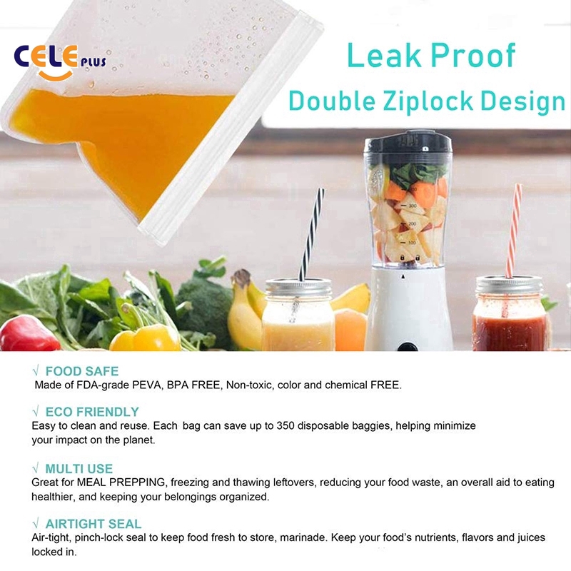 Túi Silicone Đựng Thực Phẩm Dùng Nhiều Lần