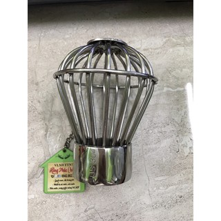 QUẢ CẦU CHẮN RÁC SÂN THƯỢNG INOX304 ĐÚC DÀY HOPU-200