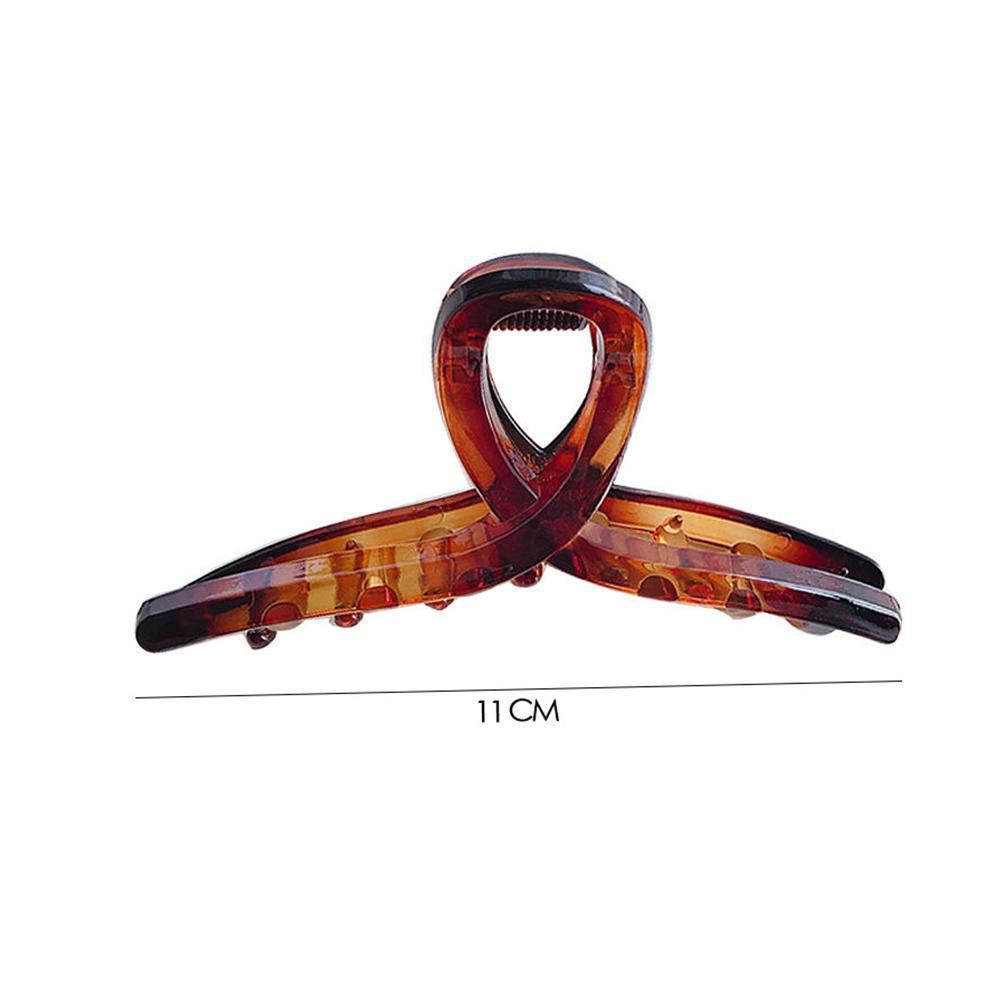 Kẹp tóc càng cua bằng nhựa cỡ lớn thời trang cho nữ