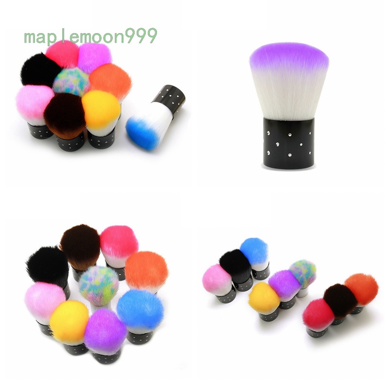 [Hàng mới về] Cọ tròn quét bụi móng tay chất liệu nylon