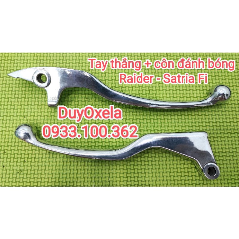 Tay thắng + côn Suzuki Raider Satria Fi - Đánh Bóng - Giá 1 cặp