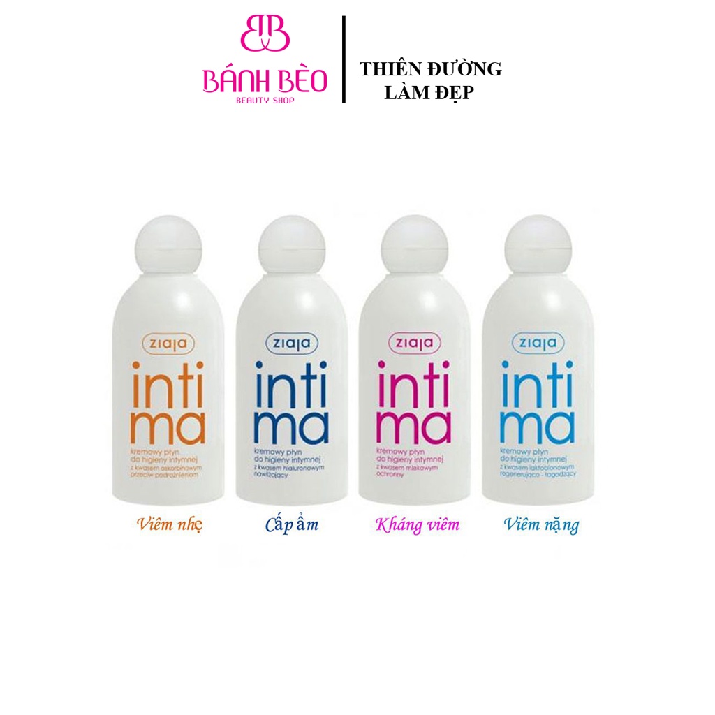 Dung Dịch Vệ Sinh Phụ Nữ Intima Ziaja Balan 200ml