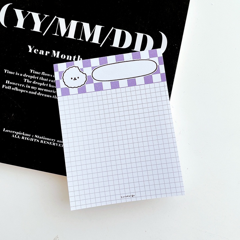 Sổ Tay Kẻ Sọc Phong Cách Mosaic 2 Màu