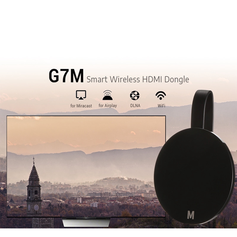 Thiết Bị Kết Nối Không Dây G7M Tv 2.4g Hỗ Trợ Hdmi Dongle 1080p Hd Miracast Cho Netflix Android Ios