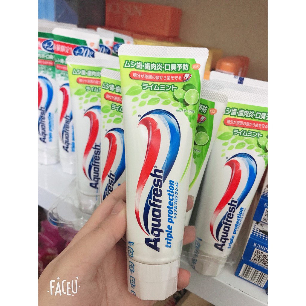 Kem Đánh Răng Aquafresh - Nội Địa Nhật Bản
