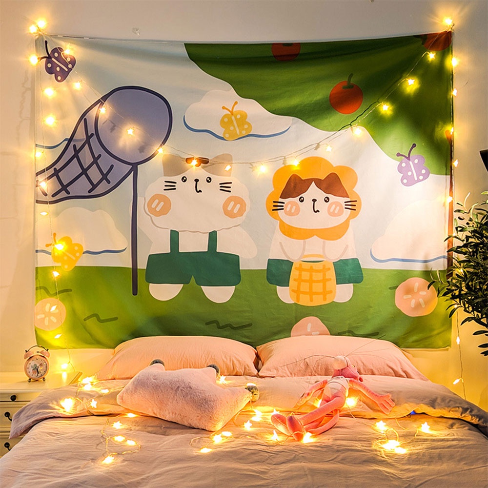 Thảm Treo Tường Họa Tiết Hoạt Hình Dễ Thương 95*73CM