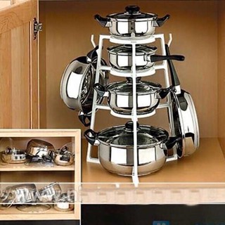 Kệ treo xoong nồi Tasuan 4 tầng - kệ nhà bếp 4 tầng đa năng