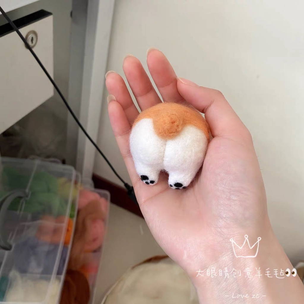 Len Chọc Handmade, Bộ Kit Len Chọc Mông Thú Đáng Yêu