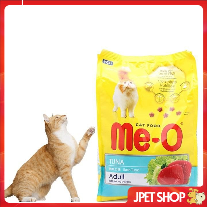 [Mã PET50K giảm Giảm 10% - Tối đa 50K đơn từ 250K] Thức ăn hạt cho mèo trưởng thành Me-O, Gói 350g - jpet shop