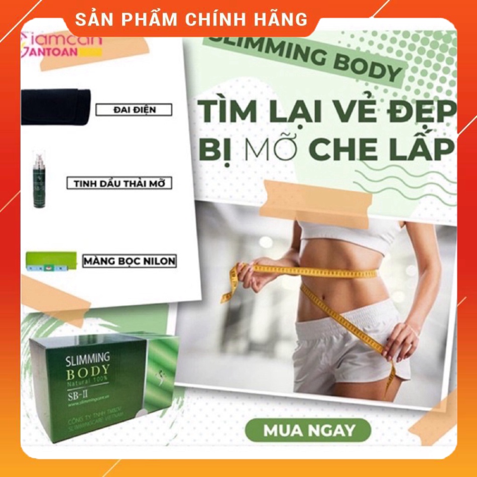 Bộ đai ủ nóng slimming body SB-II