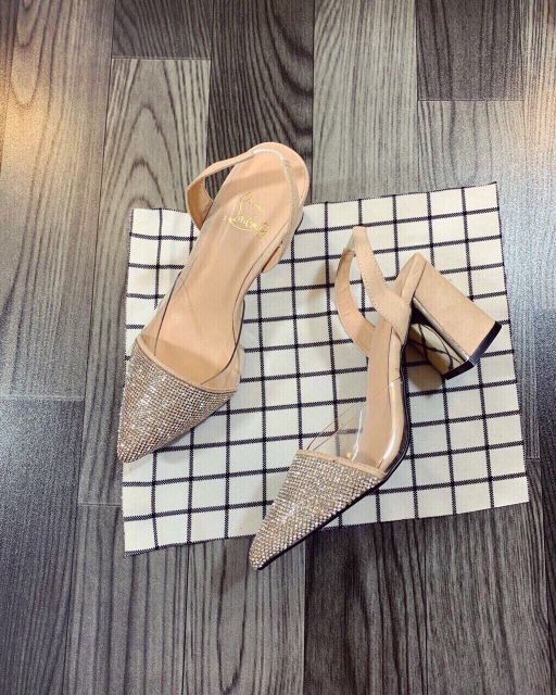 Mã Zara Baszic Sling Back mũi nhọn cut 1 eo xinh sang quá 
✔️ Sz: 35-38
