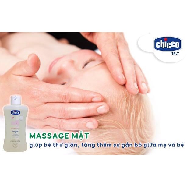 Dầu massage cho bé sơ sinh CHICCO