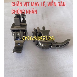 Chân vịt may gân, may viền lé chống nhăn sử dụng cho máy may 1 kim công nghiệp