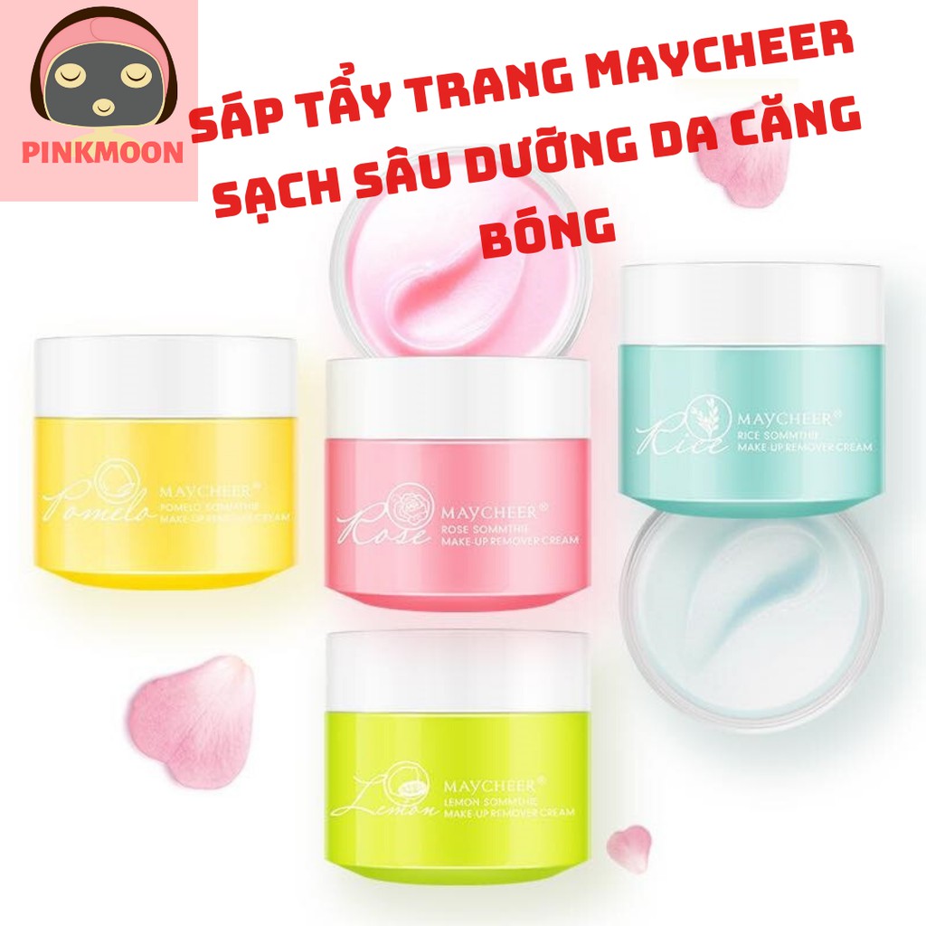 [HOT] ✨SÁP TẨY TRANG DƯỠNG DA TRÁI CÂY MAYCHEER SẠCH SÂU NUÔI DƯỠNG✨